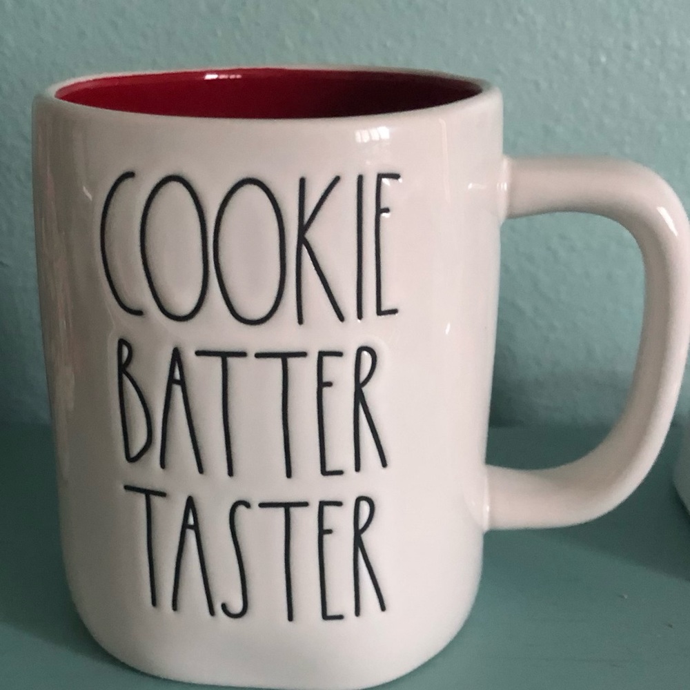 NEW! Rae Dunn Coffee Mug CAKE BATTER TESTER